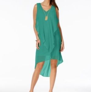 Thalia Sodi Green Dress
